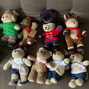 Starbucks collection teddy bears